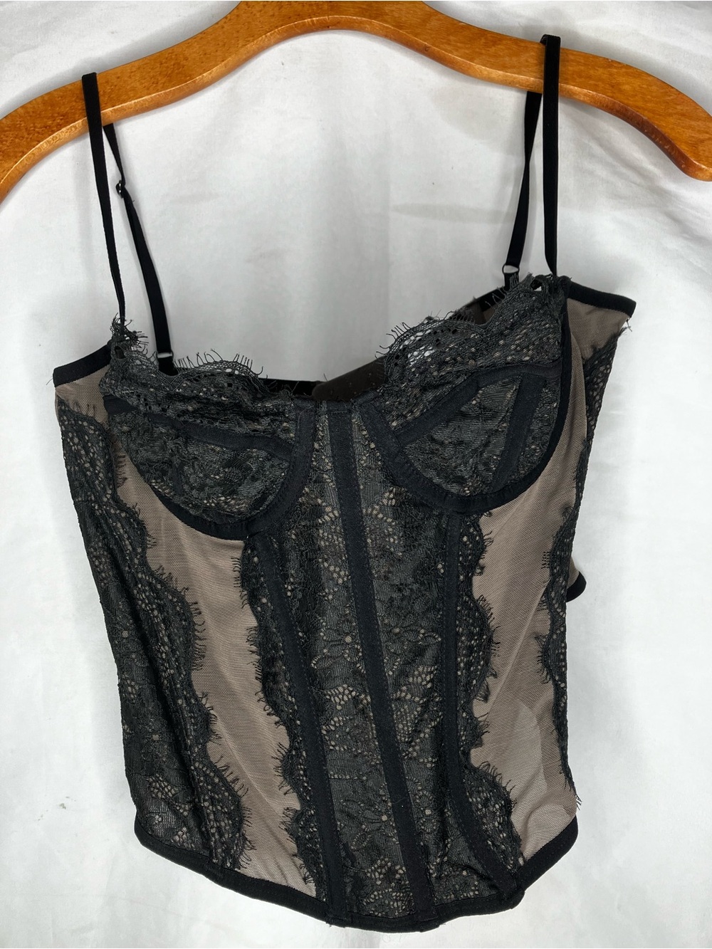 Out from under lace corset L